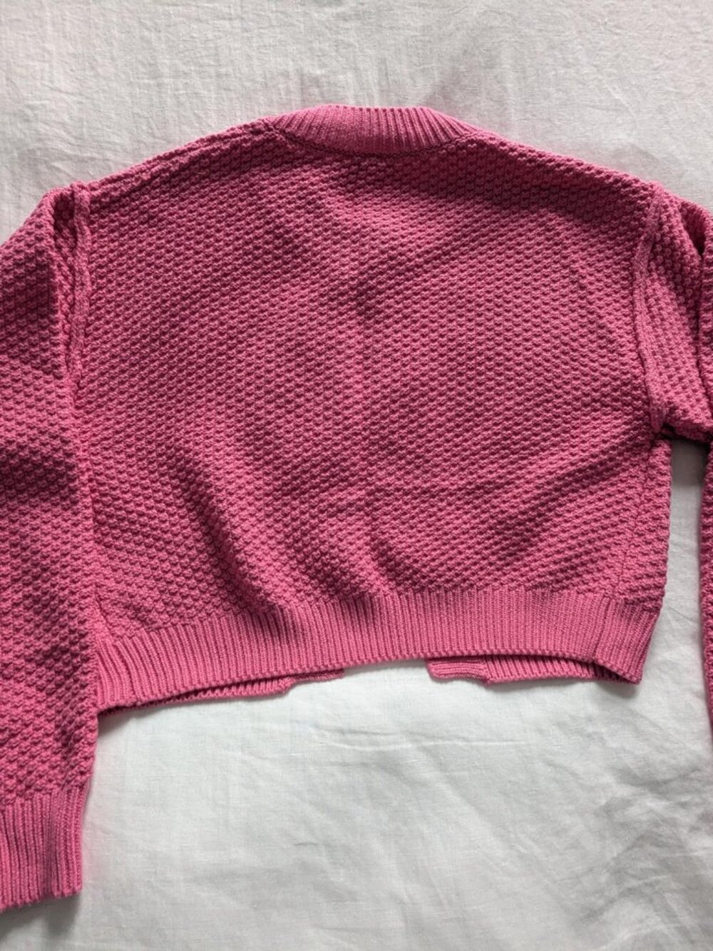 Free People Lila Cardi Plumdrop Small - Picture 3 of 4